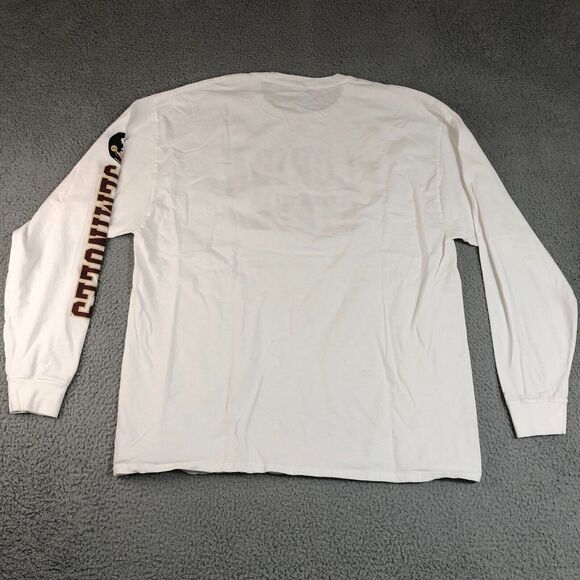 Florida State Seminoles Shirt Adult 2XL XXL White Red Football Russell Mens NCAA - Picture 7 of 9